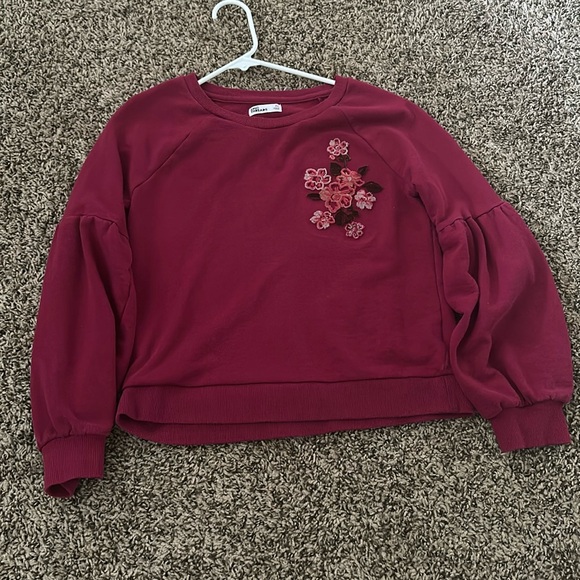 Wine color crew neck size xl - Picture 1 of 2